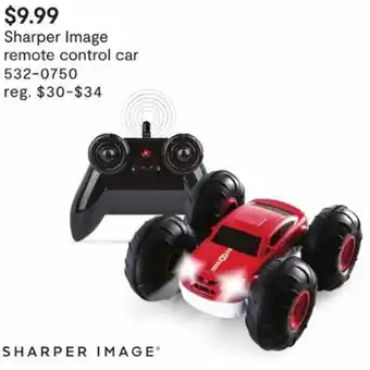 JC Penney Sharper Image Remote Control Car offer