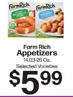 Hays Supermarket Farm Rich Appetizers offer