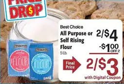 Hays Supermarket Best Choice All Purpose or Self Rising Flour offer