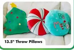 Dollar Tree 13.5 Throw Pillows offer