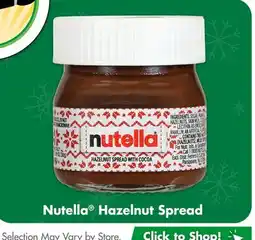 Dollar Tree Nutella Hazelnut Spread offer