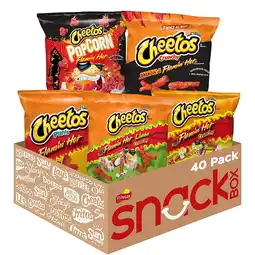 Walmart Cheetos Flamin' Hot Mix Variety Pack Snack Chips, 40 Count offer