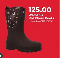 Runnings Women's Mid Chore Boots offer