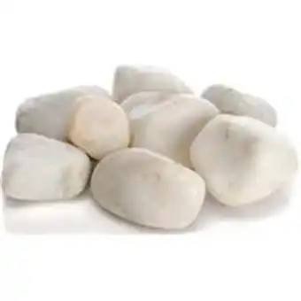 Walmart Biorb Marble Pebble Set, White offer