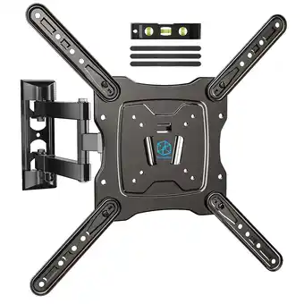 Walmart Wewdigi Full Motion Swivel Articulating Tilt TV Wall Mount Bracket for 17-55 LED, OLED and 4K TVs offer