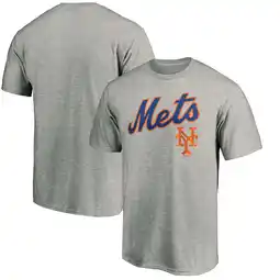 Walmart Men's Heather Gray New York Mets Team Wahconah T-Shirt offer