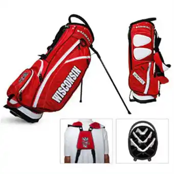 Walmart Team Golf 23928 Wisconsin Badgers Fairway Stand Bag offer