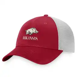 Walmart Men's Cardinal Arkansas Razorbacks Special Ops Trucker Adjustable Hat offer