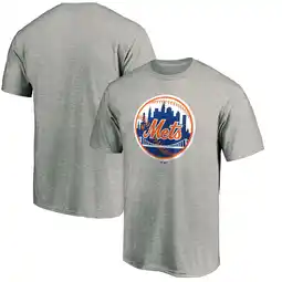 Walmart Men's Heather Gray New York Mets Cooperstown Collection Forbes T-Shirt offer