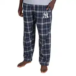 Walmart Men's Concepts Sport Navy New York Yankees Ultimate Plaid Flannel Pajama Pants offer