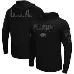 Walmart Men's Colosseum Black Florida Gators OHT Military Appreciation Hoodie Long Sleeve T-Shirt offer