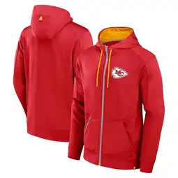 Walmart Men's Fanatics Red Kansas City Chiefs Defender Full-Zip Hoodie offer