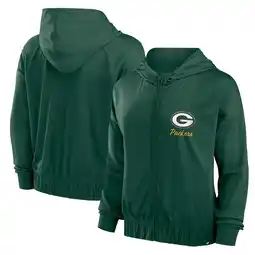 Walmart Women's Fanatics Green Green Bay Packers Script Lock Full-Zip Hoodie offer