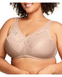 Walmart Glamorise MagicLift Minimizer Wirefree Bra 1003 (Women's & Women's Plus) offer