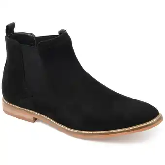 Walmart Vance Co. Mens Marshall Wide Width Tru Comfort Foam Pull-on Round Toe Chelsea Boot offer