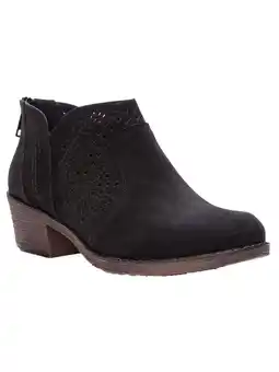 Walmart Propet Womens Remy Leather Block Heel Ankle Boots offer