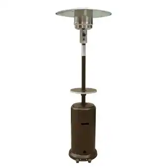 Walmart AZ Patio Heaters HLDS01-CG Outdoor Patio Heater with Table, Hammered Bronze offer