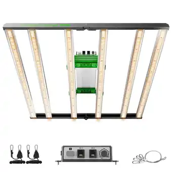 Walmart Mars Hydro Smart FC-E4800 480W LED Grow Light Bar, 4x4ft, Dimmable, Full Spectrum offer