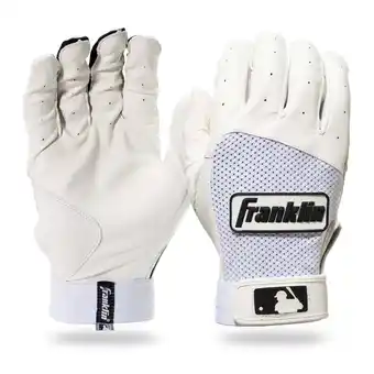 Walmart Franklin Sports Digitek Batting Glove Pair - White/White - Adult Large offer