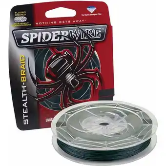 Walmart SpiderWire Stealth Braid Fishing Line offer