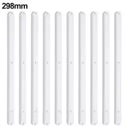 Walmart 10Pcs Draw Rail Plastic Drawer Slides 180/235/298mm Draw Runners Replacement offer