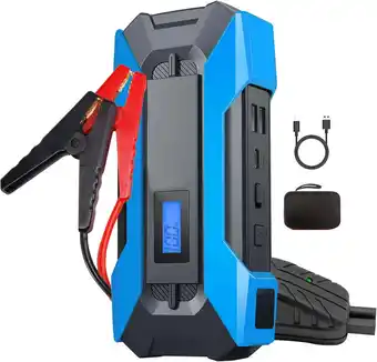 Walmart 12V Car Jump Starter Booster 10000mAh Auto Jumper Battery USB Power Bank Charger offer