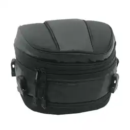Walmart AMLESO Motorcycle Seat Tail Bag Accessories Expandable Height Black Multifunctional offer