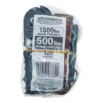 Walmart Keeper 12 ft. x 500 lbs Tie Down Strap - Camouflage offer