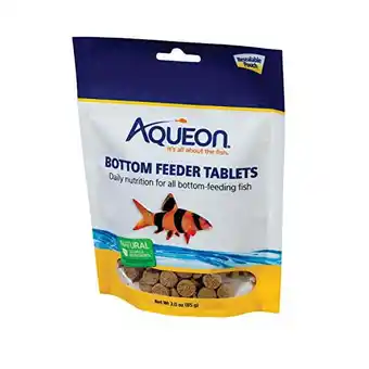 Walmart Aqueon Bottom Feeder Fish Food Tablets, 3-Ounce Pouch offer