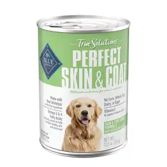 Walmart Blue Buffalo True Solutions Skin & Coat Care Wet Dog Food, Whitefish, 12.5 oz. Can offer