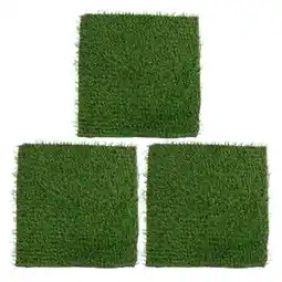 Walmart HOMEMAXS 3pcs Chicken Nesting Box Pads Washable Artificial Grass Rugs Fake Grass Mats offer