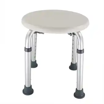 Walmart Heavy Duty Shower Stool Adjustable Height Bath Shower Seat for Durability and Longevity offer