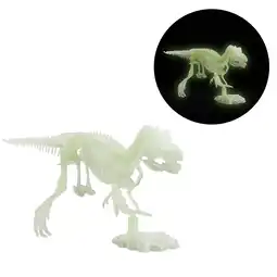 Walmart KIHOUT Sales Noctilucent Dinosaur Human Skeleton Model Assembly Skull Toy Bones Decor offer