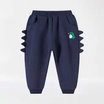 Walmart ATOGUTA Boys Sweatpants Cotton Dinosaur Active Jogger Pants with Pockets, Sizes 2T-7 offer