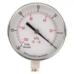 Walmart Manufacturer Varies Vacuum Gauge,Test,3-1/2 In 4FMP4 offer