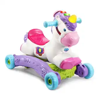 Walmart VTech Prance & Rock Learning Unicorn Push & Pedal Ride-Ons Baby and Toddler Toys offer