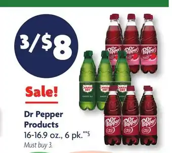 Family Dollar Dr Pepper Products offer