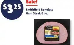 Family Dollar Smithfield Boneless Ham Steak offer