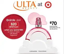 Target Ariana Grande Cloud Pink offer