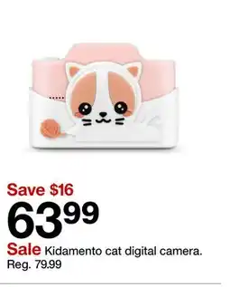 Target Kidamento cat digital camera offer