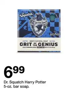 Target Dr. Squatch Harry Potter 5-oz. bar soap offer