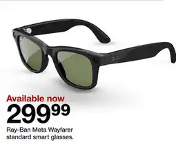 Target Ray-Ban Meta Wayfarer standard smart glasses offer