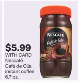 CVS Nescafé Café de Olla 6.7 oz offer