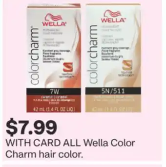 CVS ALL Wella Color Charm hair color offer