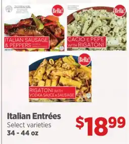 Gordon Food Services Italian Entrées offer