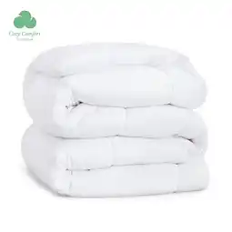 Walmart Cozy Comfort Queen Comforter Duvet Insert White - Bedding Comforters with Corner Tabs offer