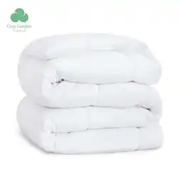 Walmart Cozy Comfort Queen Comforter Duvet Insert White - Bedding Comforters with Corner Tabs offer