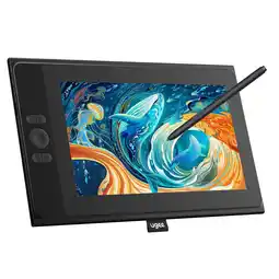 Walmart UGEE UE12 PLUS 11.9 FHD Graphics Drawing Tablet, 8192 Pressure Sensitivity, Stylus, Black offer