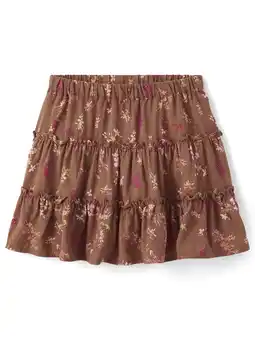 Walmart The Children's Place Girls Tiered Floral Skort, Sizes XS-XXL offer