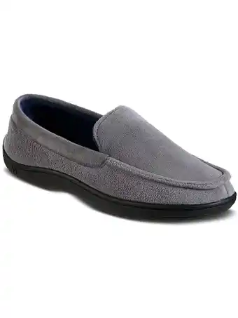 Walmart Isotoner Mens Jared Slip On Comfort Loafer Slippers offer